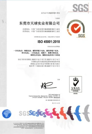 ISO 45001:2018